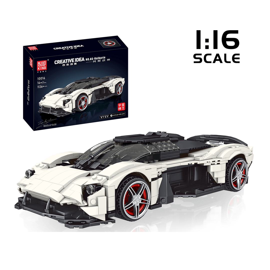 MOULD KING 10016 AS-Valkyrie Raceauto Modelbouwset | 1.136 Sets