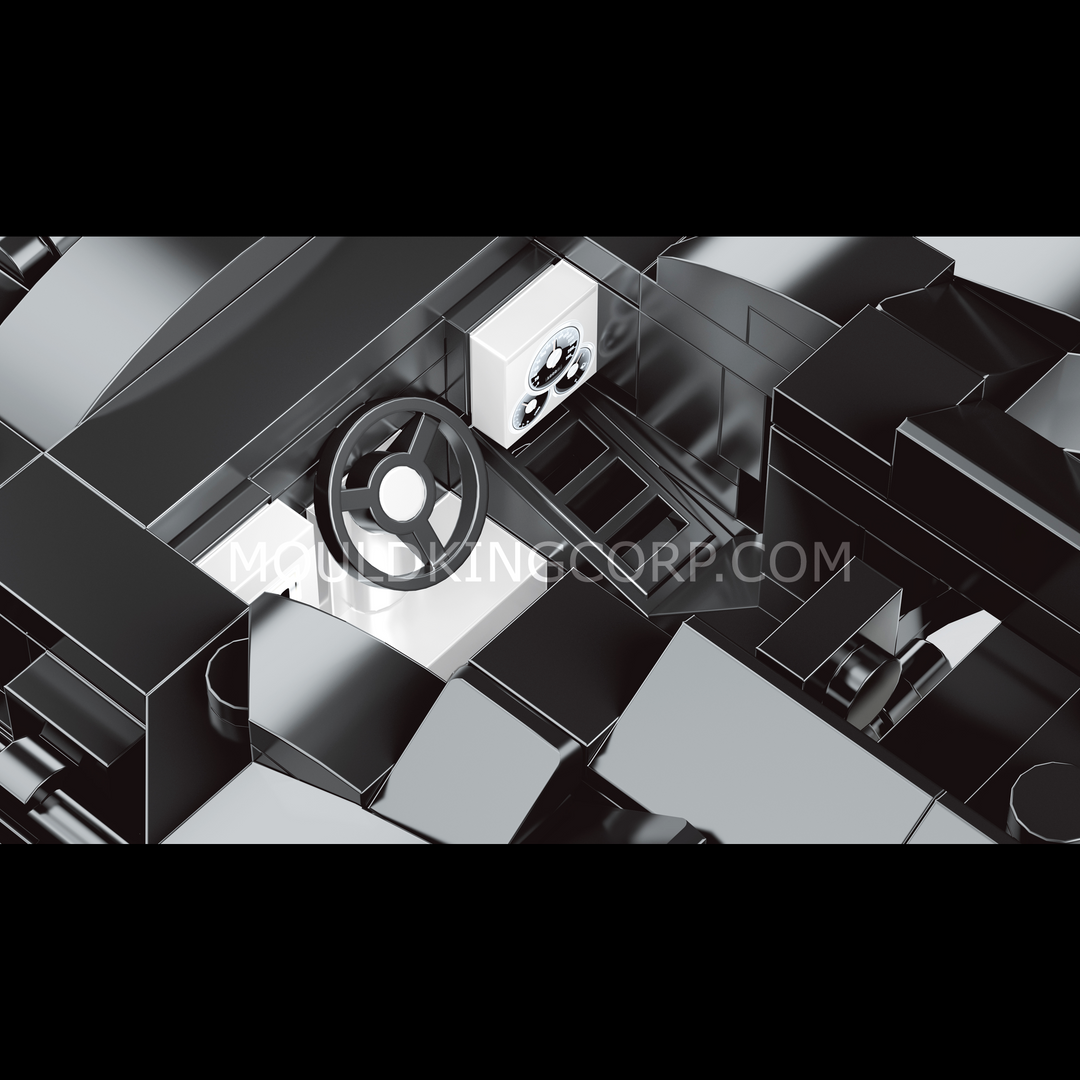 Mould King 10020 Dark Knight Edition Automobile Building Kit | 407 PCS