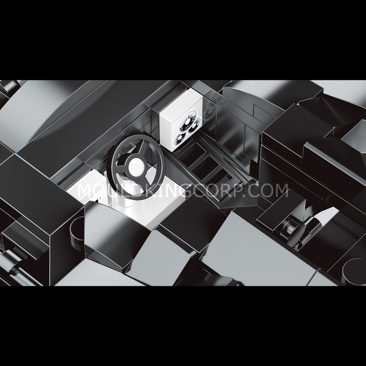 Mould King 10020 Dark Knight Edition Automobile Building Kit | 407 PCS