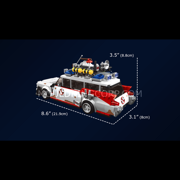 Mould King 10021S Ghost Bus Model Building Set | 636 PCS