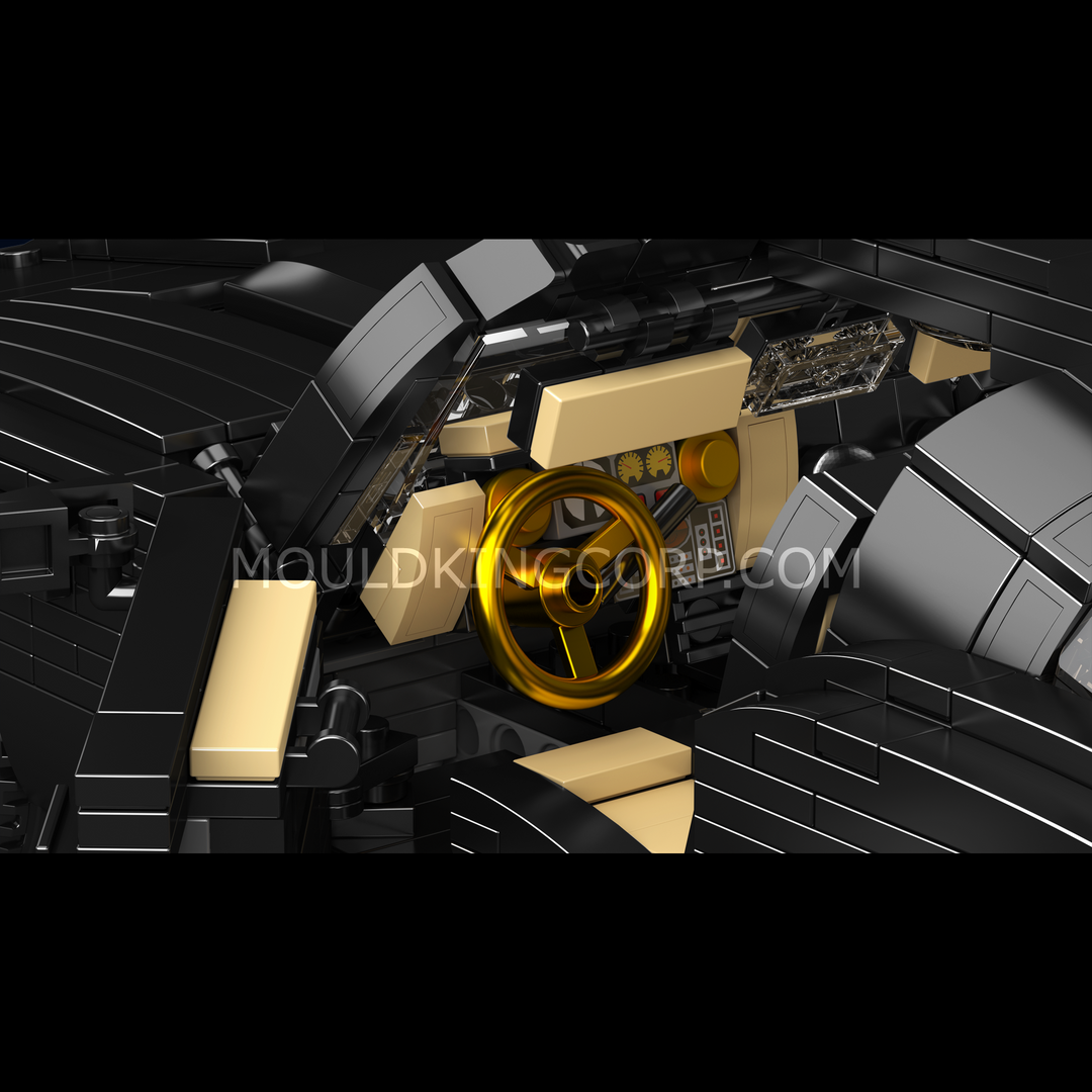 Mallenkoning 10029 Schaal 1:16 70s Cabrio Muscle Car Bouwset | 1.557 Stuks