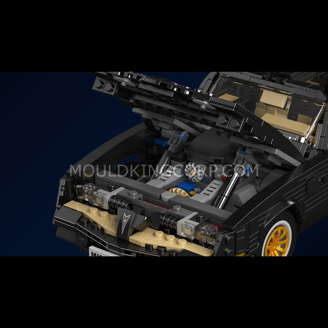 Mallenkoning 10029 Schaal 1:16 70s Cabrio Muscle Car Bouwset | 1.557 Stuks