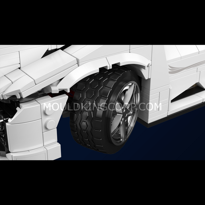 Mould King 10036 Racing Truck Model Building Set | 1,604 Pcs