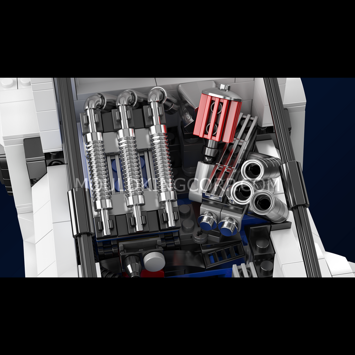 Mould King 10036 Racing Truck Model Building Set | 1,604 Pcs