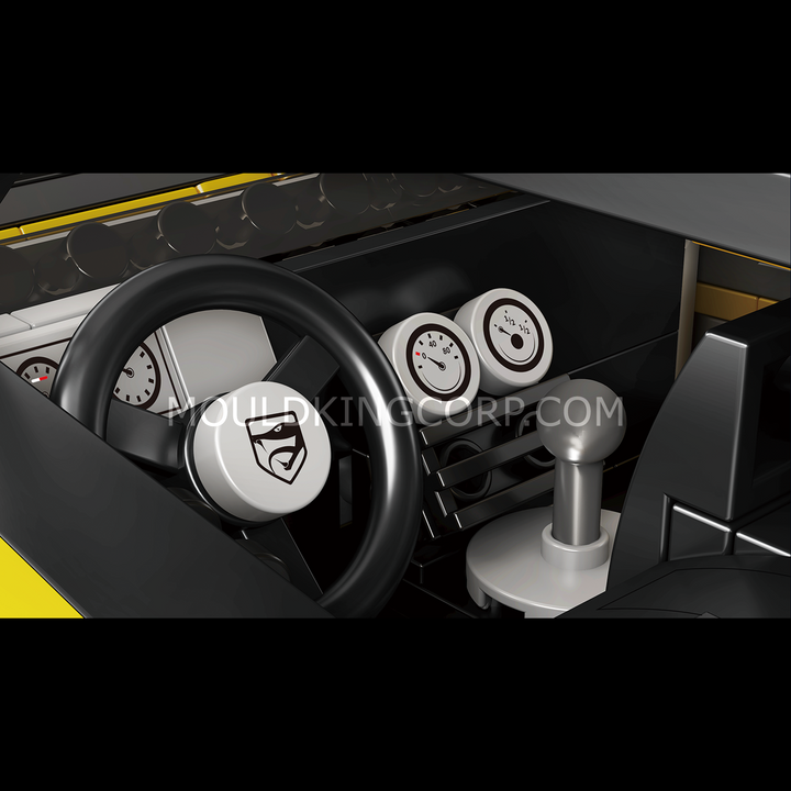 Mallenkoning 10046S D. Viper Sportwagen Bouwset | 1.373 Stuks