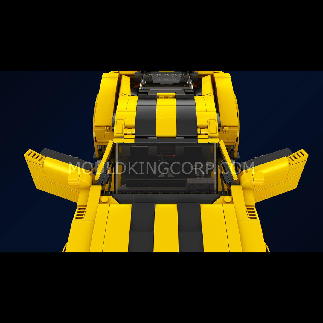 Mallenkoning 10046S D. Viper Sportwagen Bouwset | 1.373 Stuks