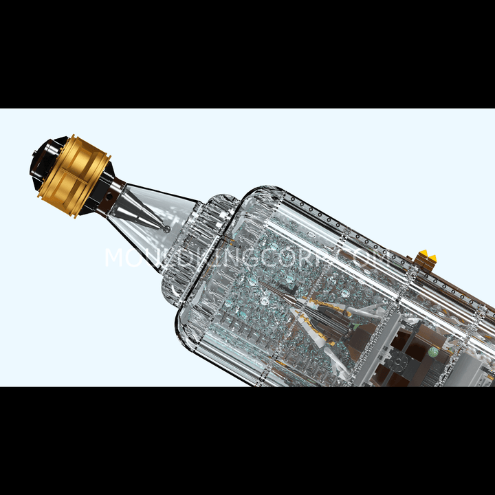 Mould King 10067 Flying Dutchman Schiff-In-einer-Flasche-Bausatz | 2.499 Teile