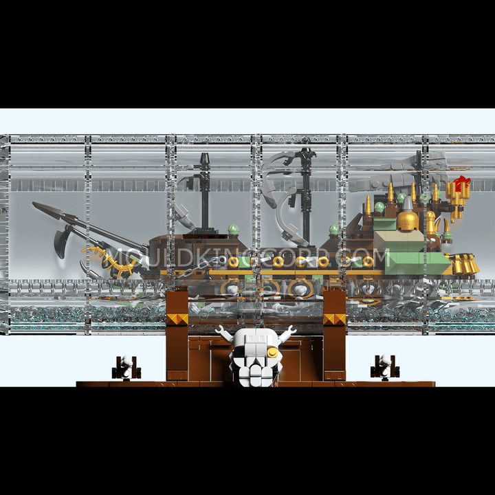 Mould King 10067 Flying Dutchman Schiff-In-einer-Flasche-Bausatz | 2.499 Teile