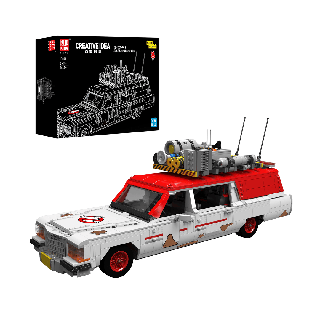 Mould King 10071 Ghost Hunter Bus Model Building Set | 2,468 Pcs
