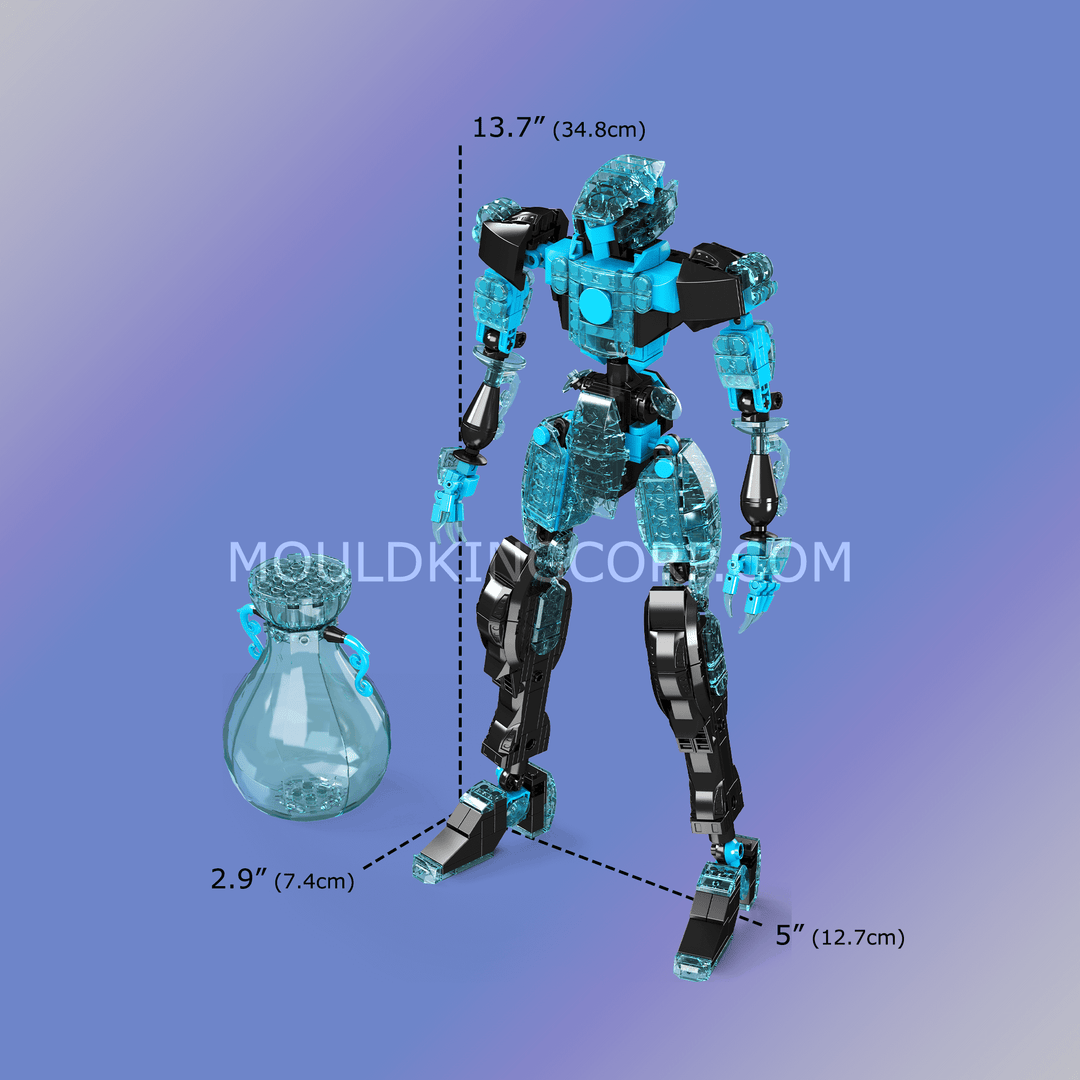 Mould King 10077 Aquarius of The Zodiac Series Building Set | 548 Pcs