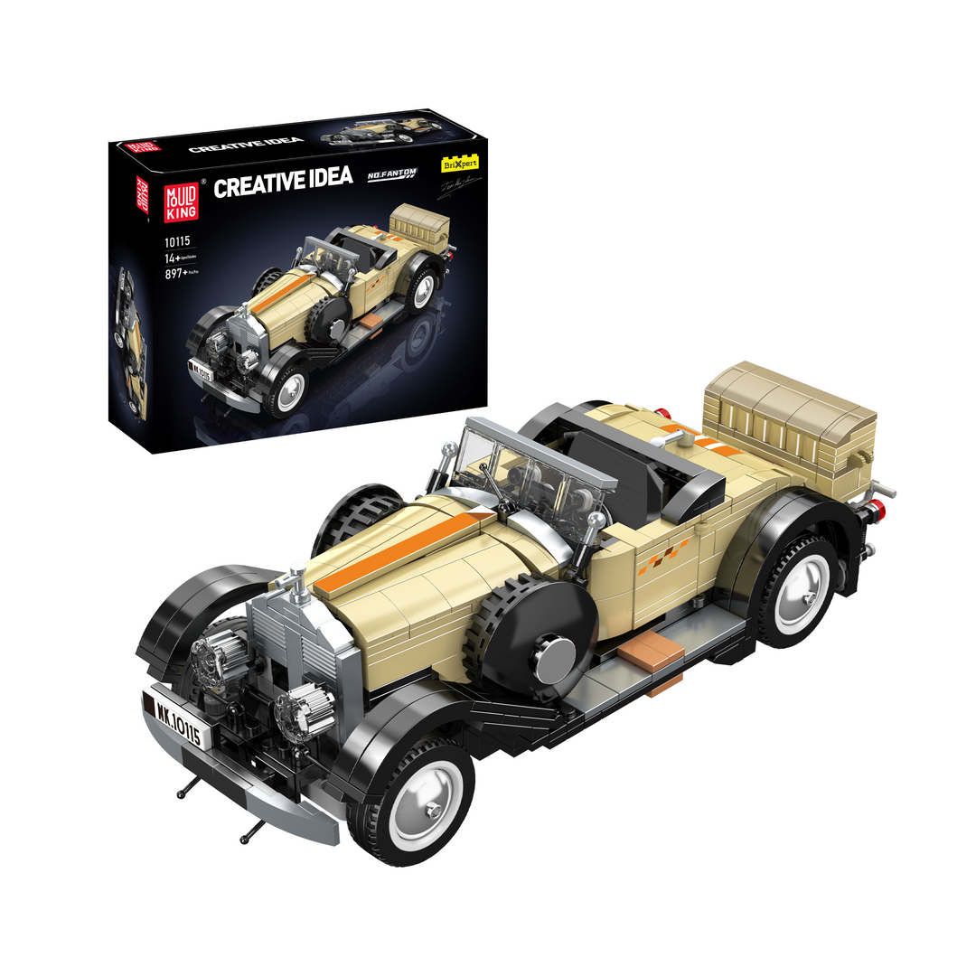 Mould King 10115 Phantom Vintage Car Model Building Set | 897 Pcs