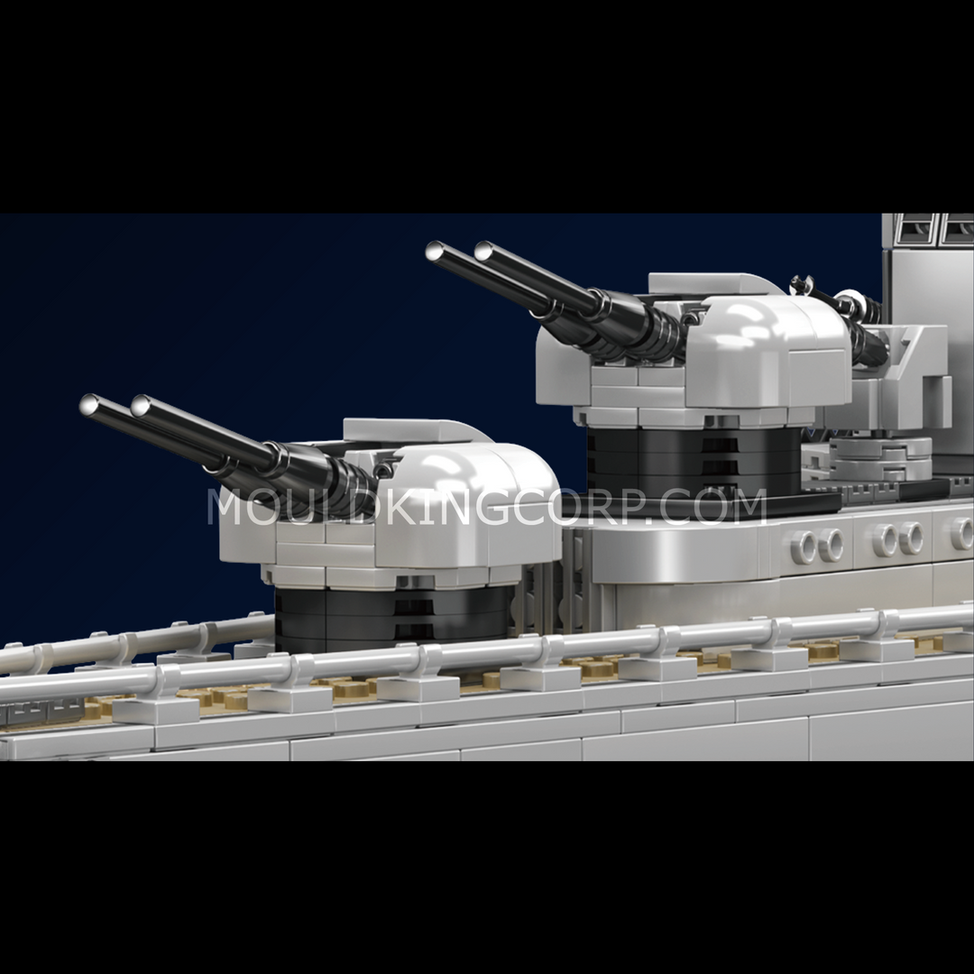 Mould King 10133 Coffret de construction de destroyer de classe Battle | 1 815 pièces