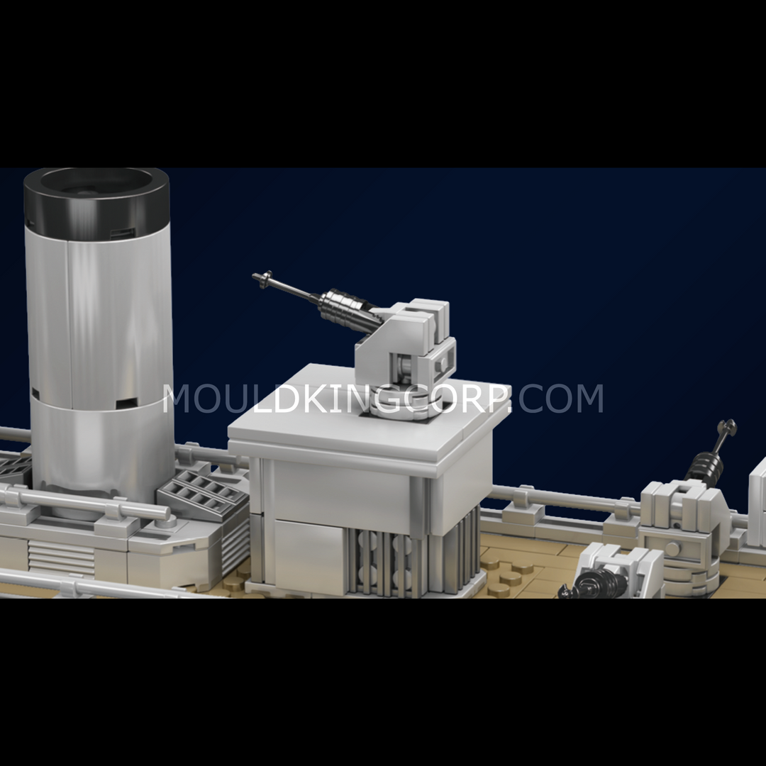 Mould King 10133 Coffret de construction de destroyer de classe Battle | 1 815 pièces