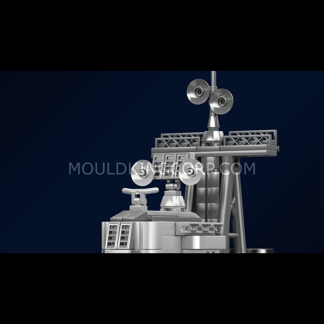 Mould King 10133 Coffret de construction de destroyer de classe Battle | 1 815 pièces