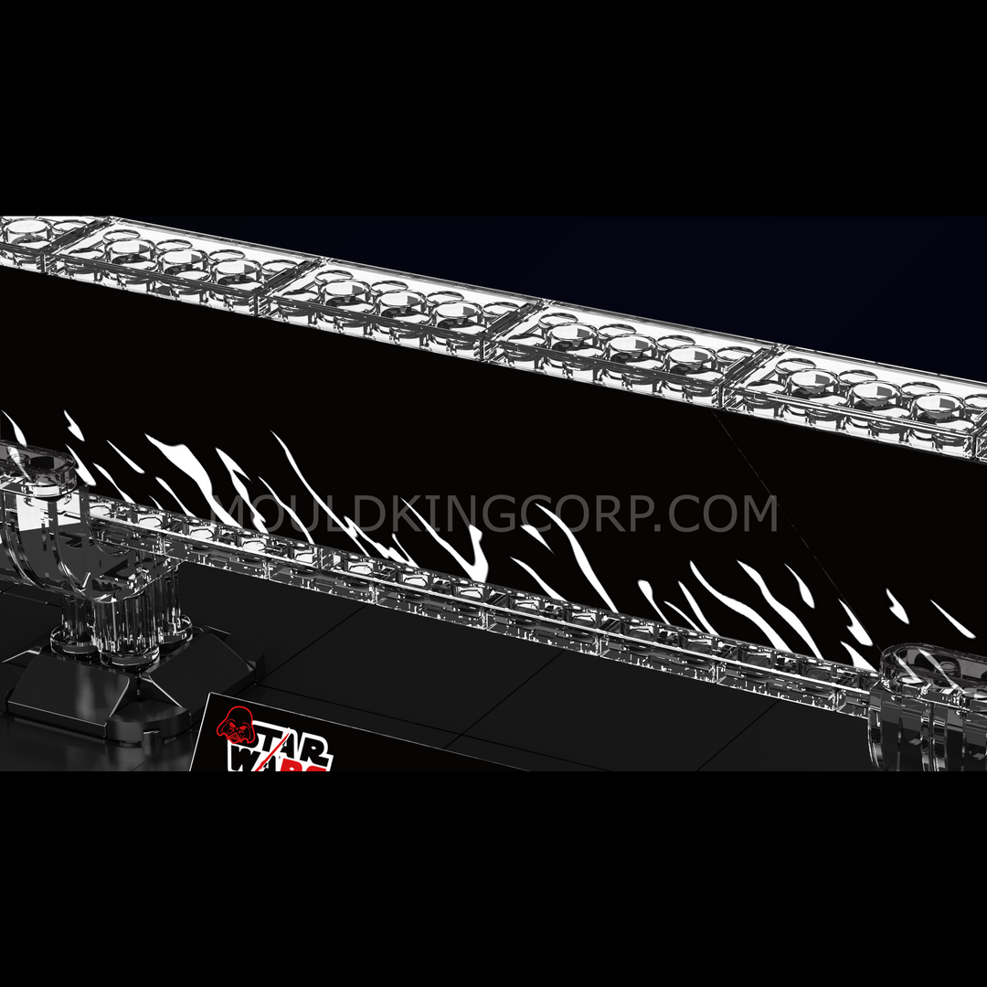Mould King 10138 Jeu de construction de réplique grandeur nature du sabre noir | 885 pièces