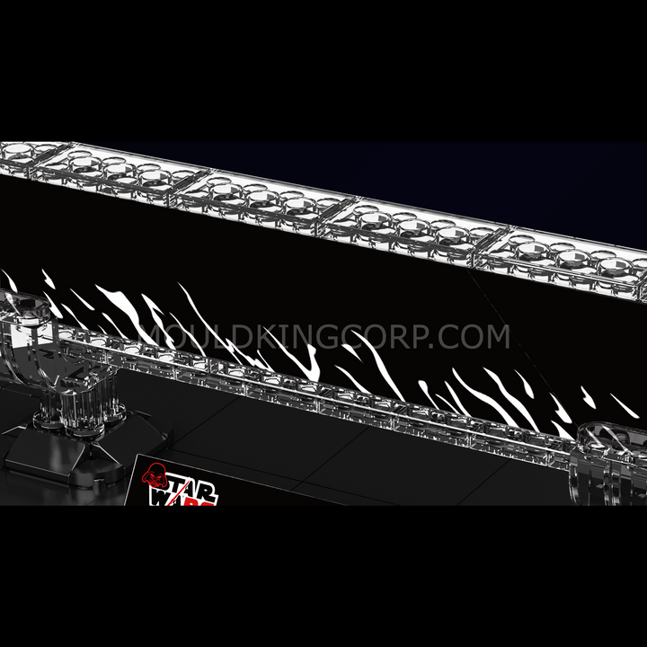 Mould King 10138 Jeu de construction de réplique grandeur nature du sabre noir | 885 pièces