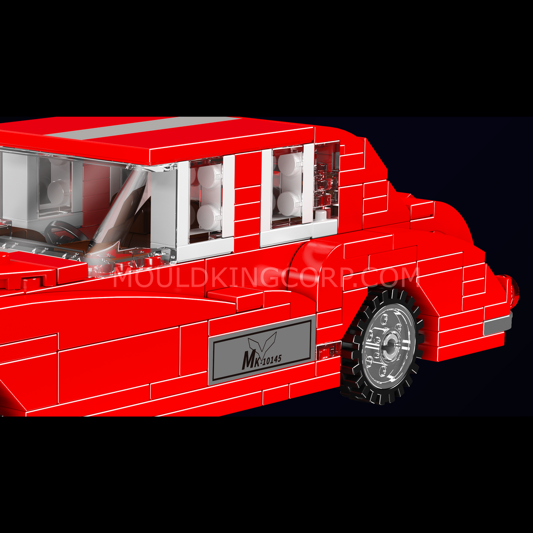 Mould King 10145 RR Lunaz Vintage Car Model Building Set | 433 Pcs