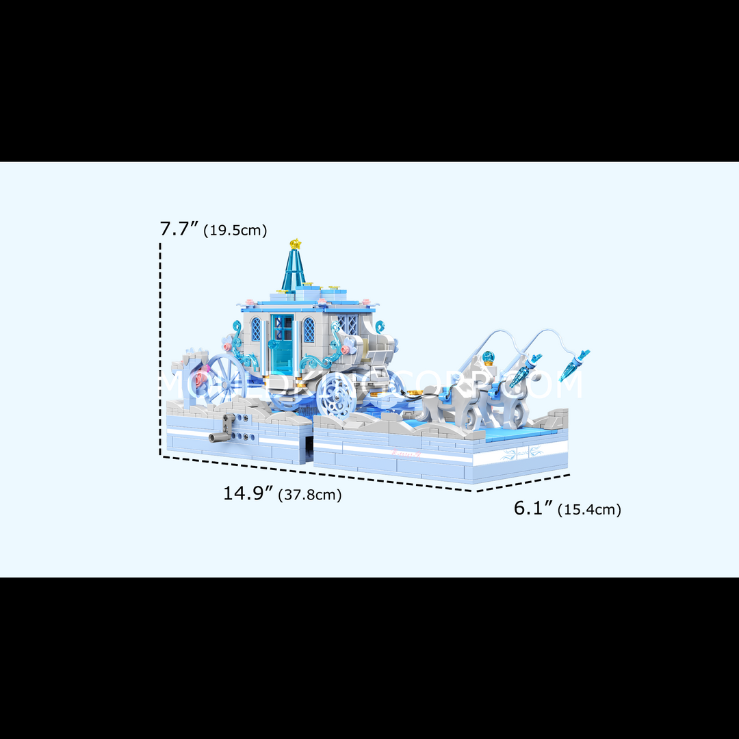 Mould King 10161 Snow White Carriage Building Set | 1,214 Pcs