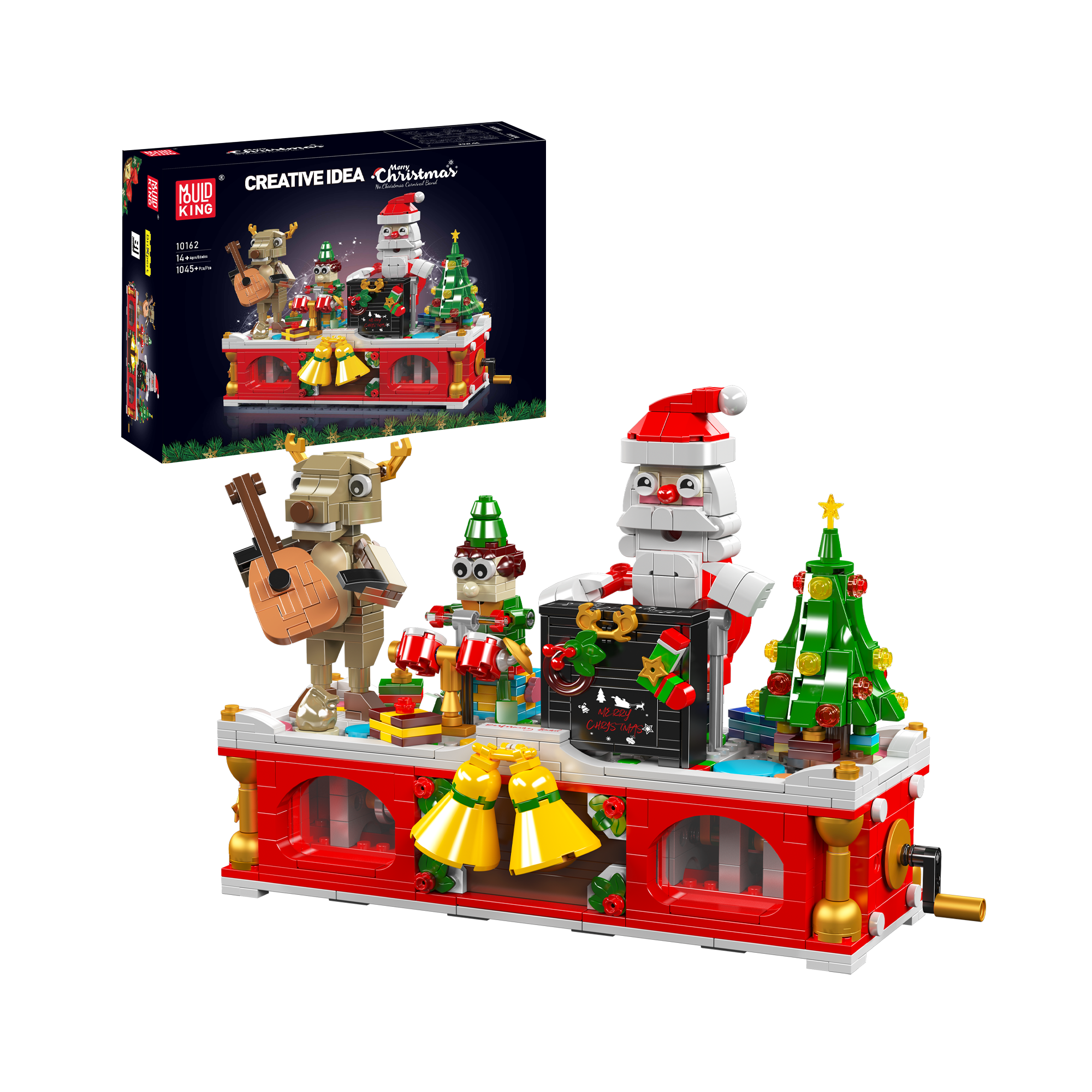 Mould King 10162 Christmas Carnival Band Building Set | 1,045 Pcs
