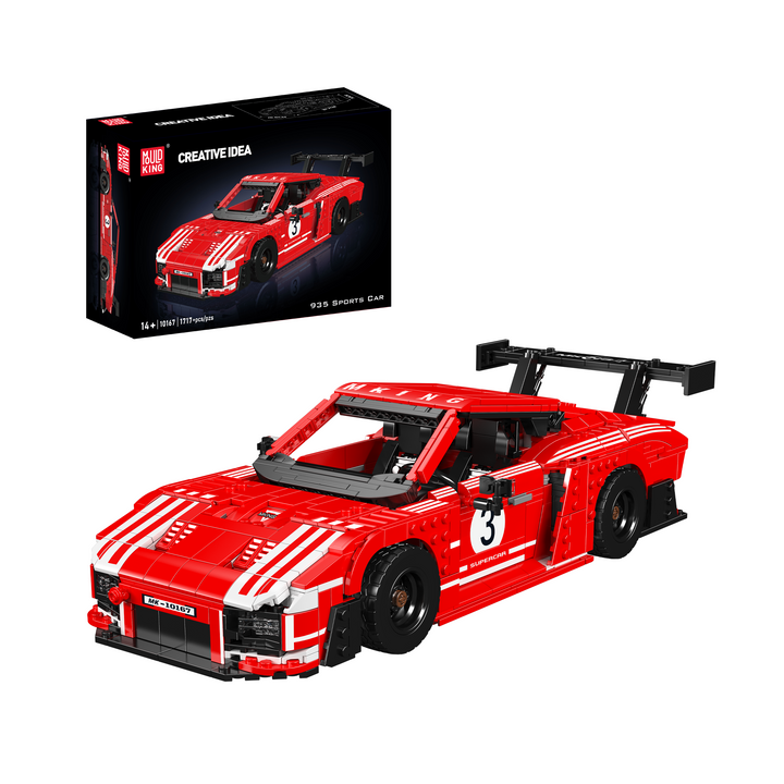 Mallenkoning 10167 Duitse 935 Endurance Racewagen Modelbouwset | 1.717 Stuks