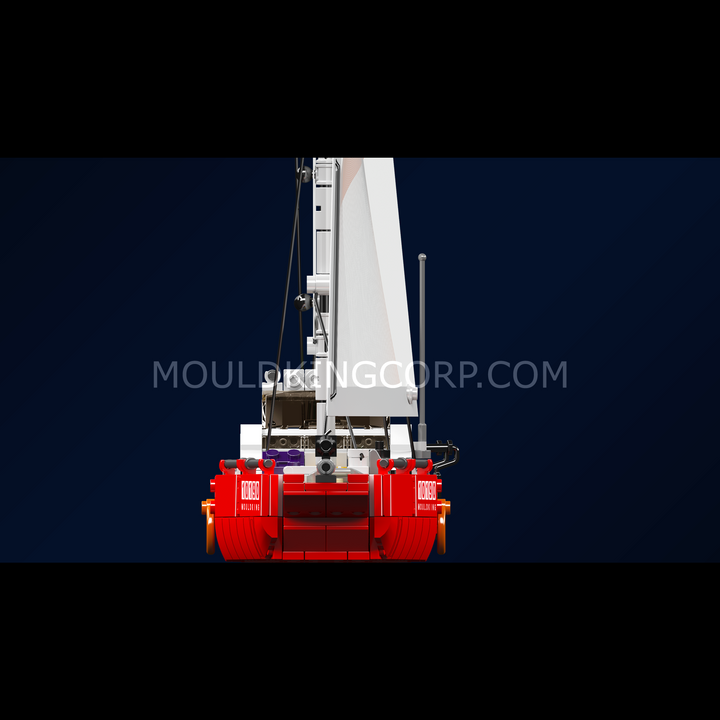 Mould King 10190 Moderner Ozeankreuzer Bausatz | 767 Teile