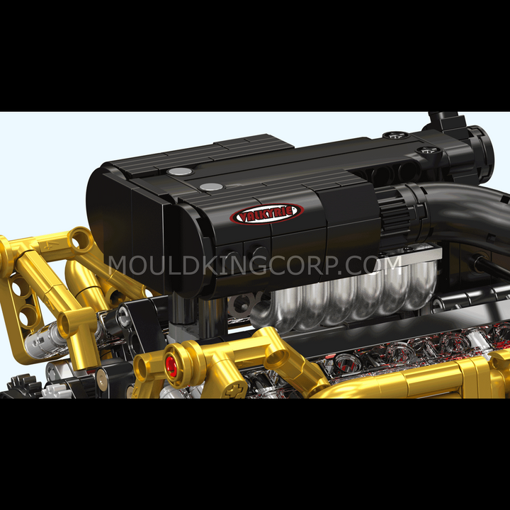 Mallenkoning 10224 Gemotoriseerde Valkyrie V12 Modelbouwset | 974 stuks
