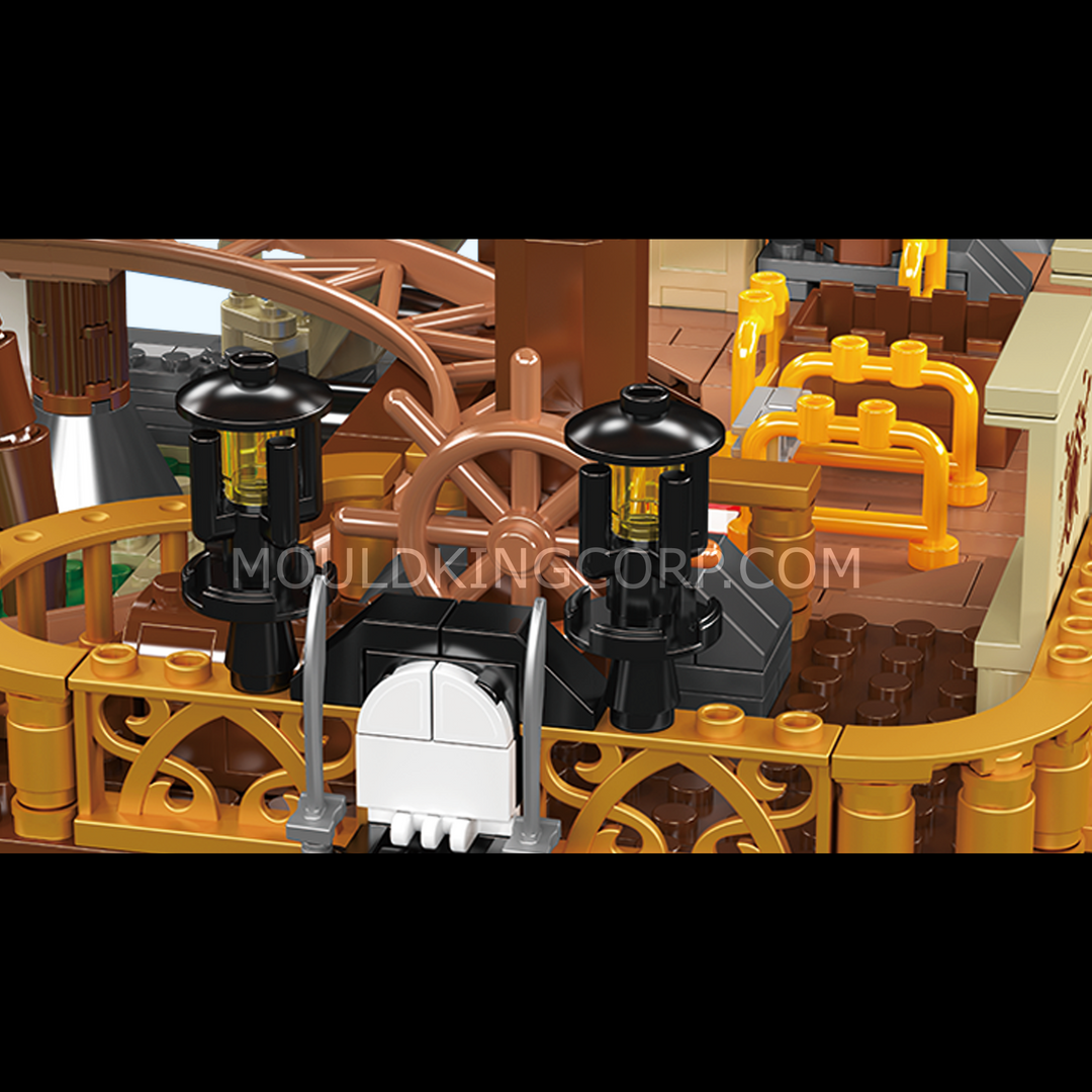 Mould King 11013 Jeu de construction de montagnes russes à double hélice | 2 174 pièces
