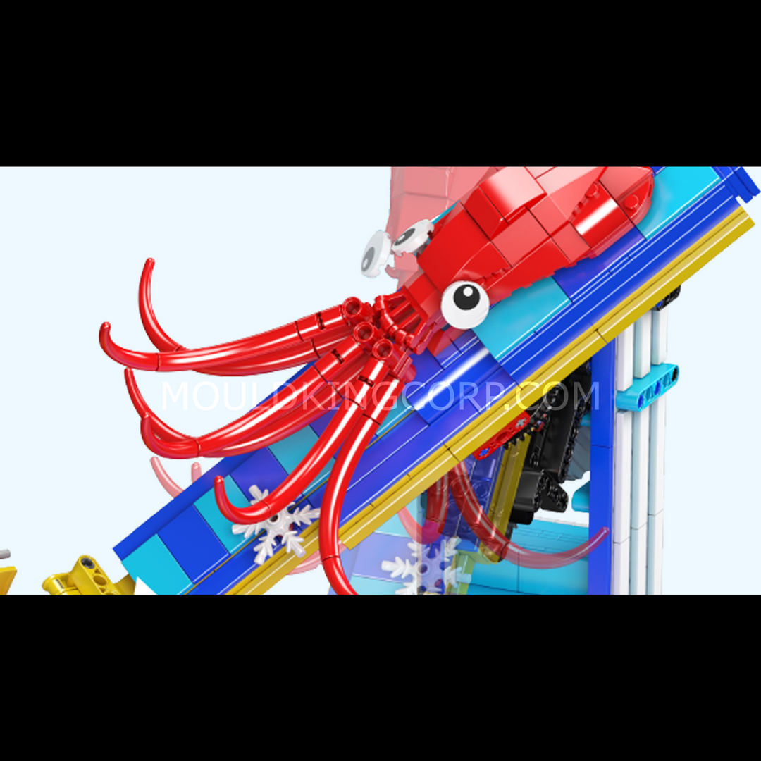 Mallenkoning 11015 Octopus schommel bouwset | 1.668 bouwstenen