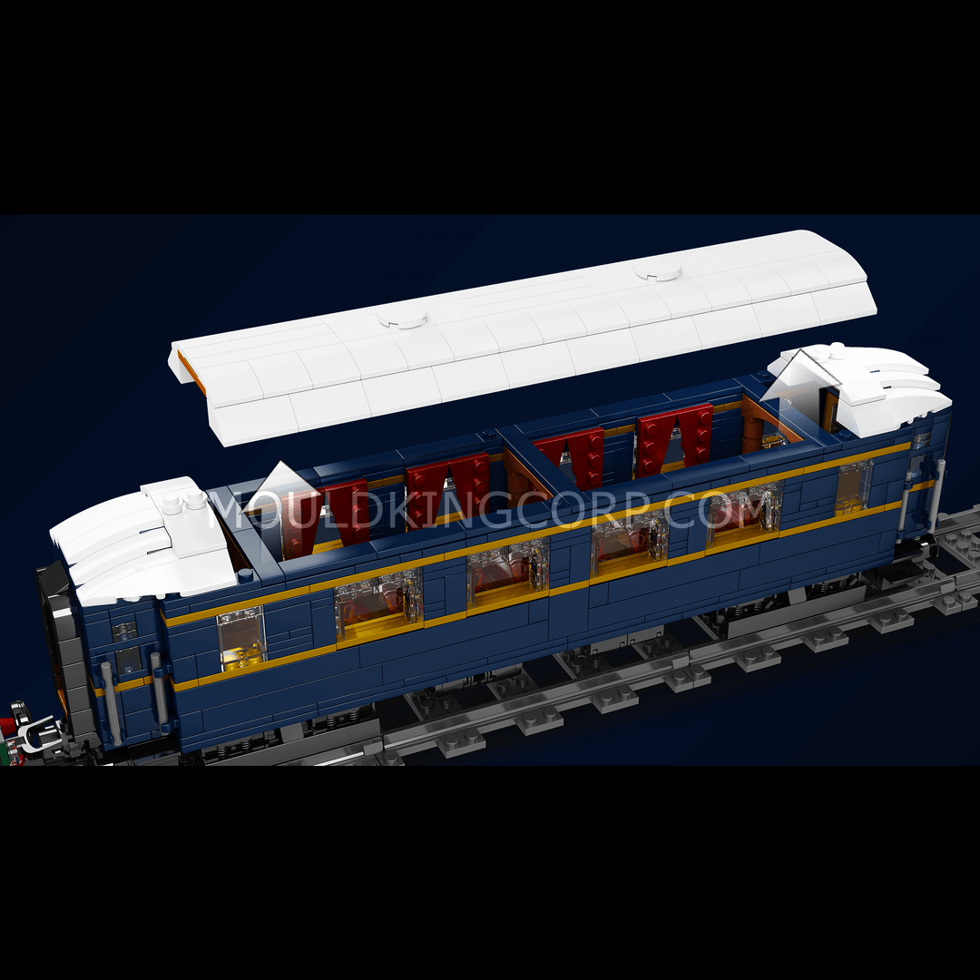 MOULD KING 12007 BR18 201 Duitse Express Trein Op Afstand Bestuurbare Bouwset | 2.348 PCS