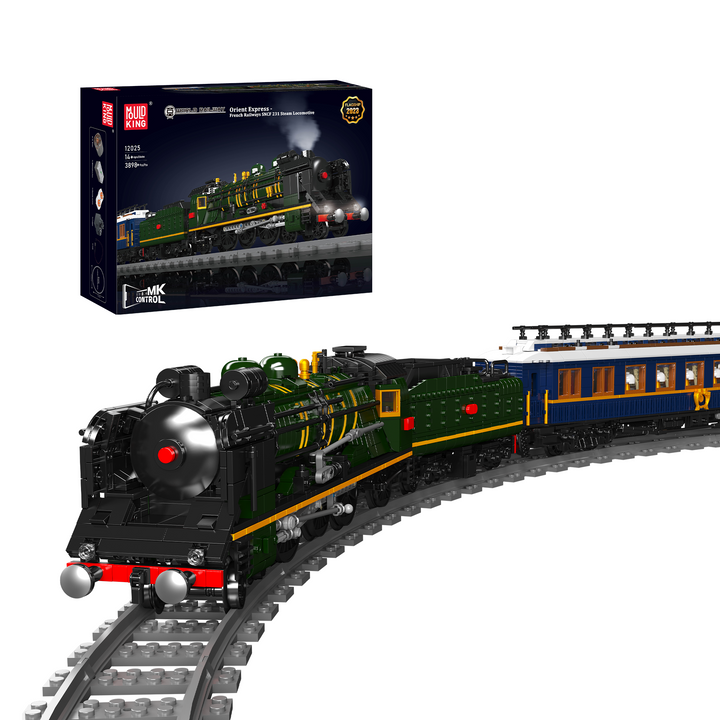 Mould King 12025 Orient Express SNCF 231 Stoomlocomotieven Bouwset | 3.898 Sets