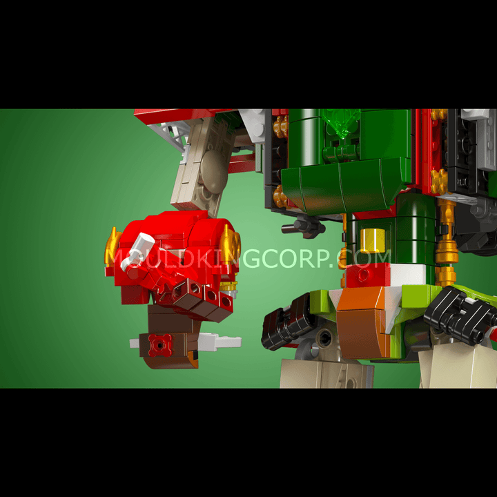 Mould King 12028 Ensemble de construction de train de Noël Transformer 2 en 1 | 1 522 pièces