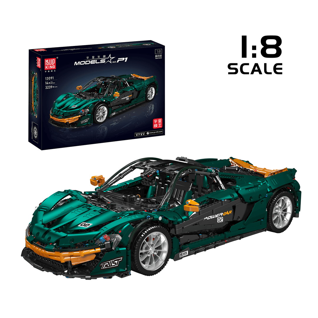 Mould King 13091 P1 MSO Edition Race Car Remote Controlled Building Kit | 3,239 PCS