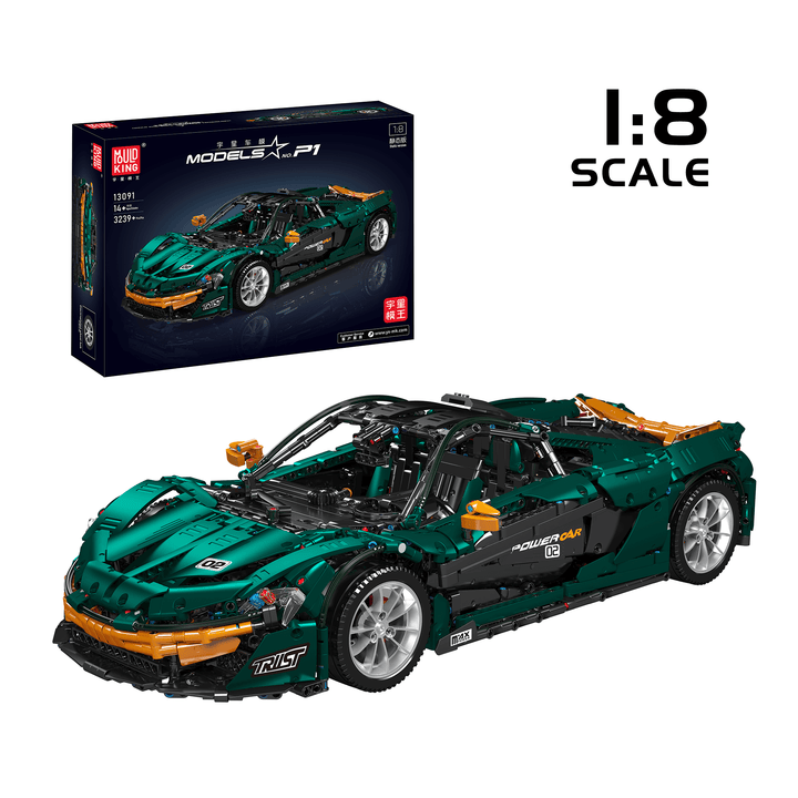 Mould King 13091 P1 MSO Edition Race Car Remote Controlled Building Kit | 3,239 PCS