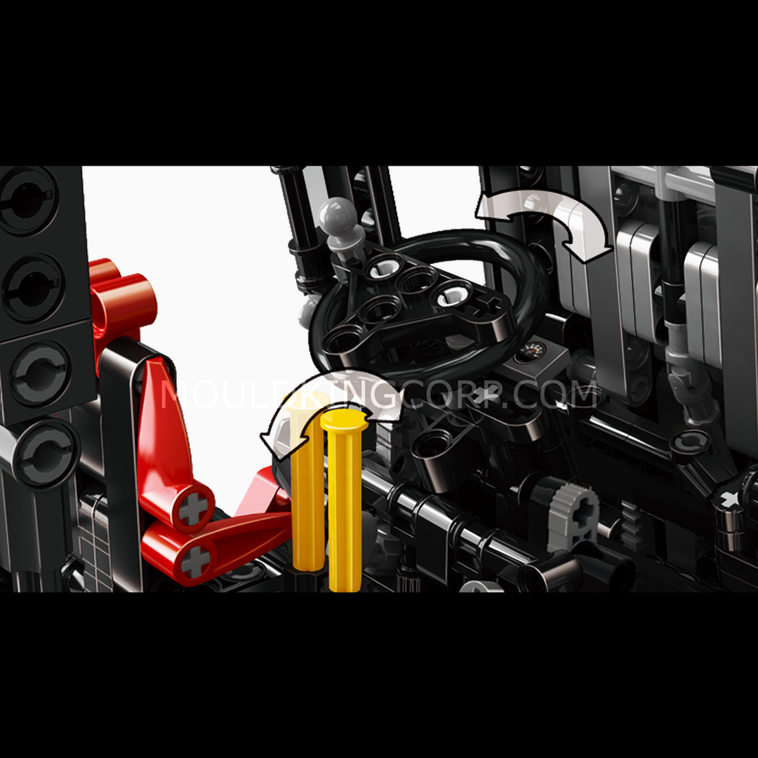 MOULD KING 13106S Afstandsbediening Heftruck Bouwspeelgoed Set | 1,743 PCS