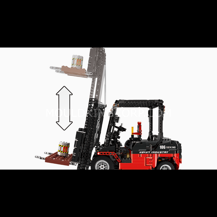 MOULD KING 13106S Afstandsbediening Heftruck Bouwspeelgoed Set | 1,743 PCS
