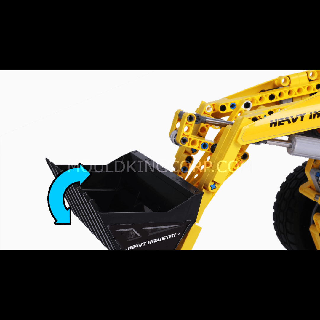 Mould King 13122S Remote Controlled Bucket Loader Building Set | 1582 Pcs