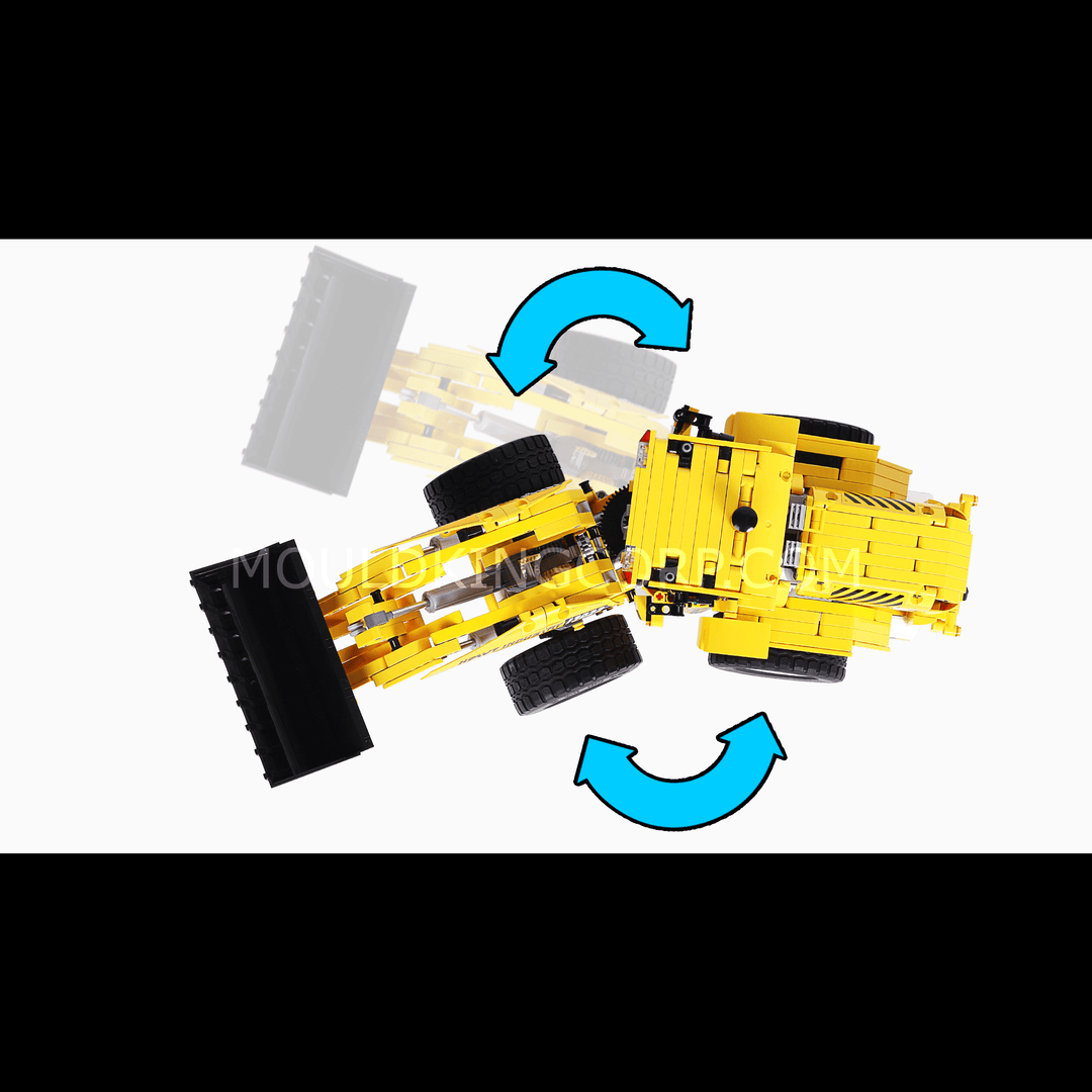 Mould King 13122S Remote Controlled Bucket Loader Building Set | 1582 Pcs