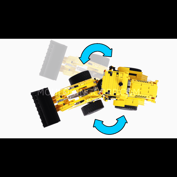 Mould King 13122S Remote Controlled Bucket Loader Building Set | 1582 Pcs