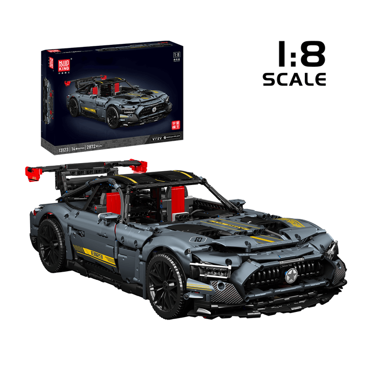 Mallenkoning 13123 AMG GT Shadow Sportwagen Afstandsbediening Bouwset | 2.872 pcs