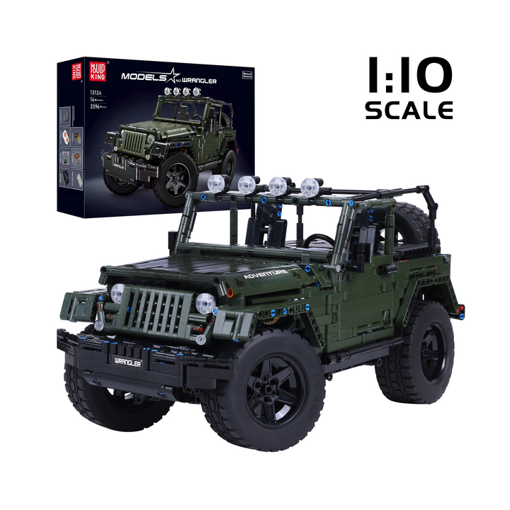 Mallenkoning 13124 Wrangler op afstand bestuurbare bouwset | 2.096 stuks