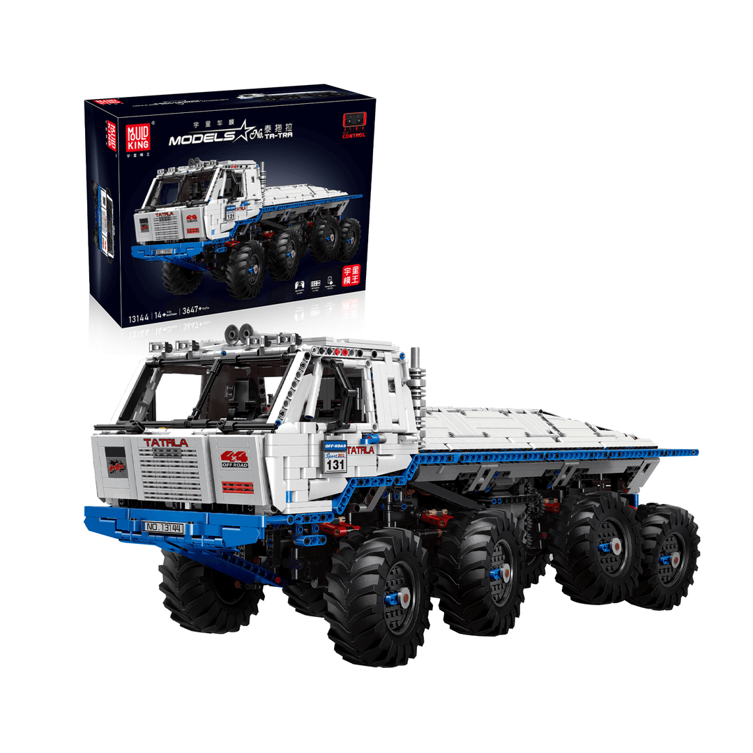 MOULD KING 13144 TA-TRAL 8WD RC Off-road Truck Building Set | 3,647 PCS