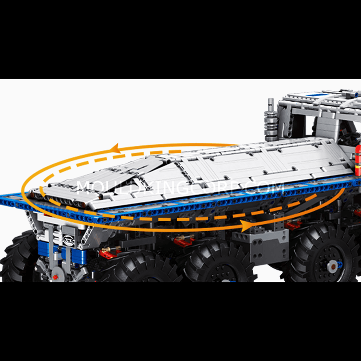 MOULD KING 13144 TA-TRAL 8WD RC Off-road Truck Building Set | 3,647 PCS