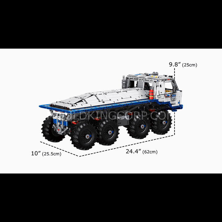 MOULD KING 13144 TA-TRAL 8WD RC Off-road Truck Building Set | 3,647 PCS