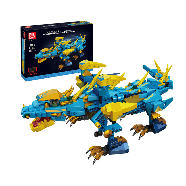 MOULD KING 13150 Remote Control Frost Ocean Dragon STEM Building Set | 515 PCS