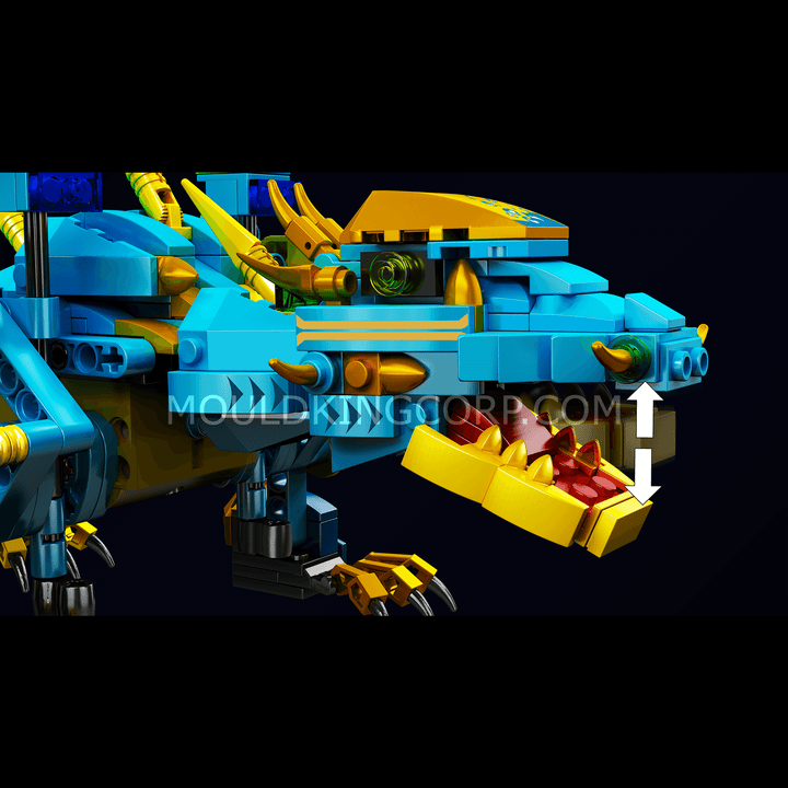MOULD KING 13150 Remote Control Frost Ocean Dragon STEM Building Set | 515 PCS