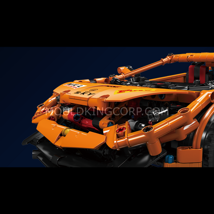 MOULD KING 13177 Italian Bull SVJ Remote Controlled Car Building Set | 1,608 PCS