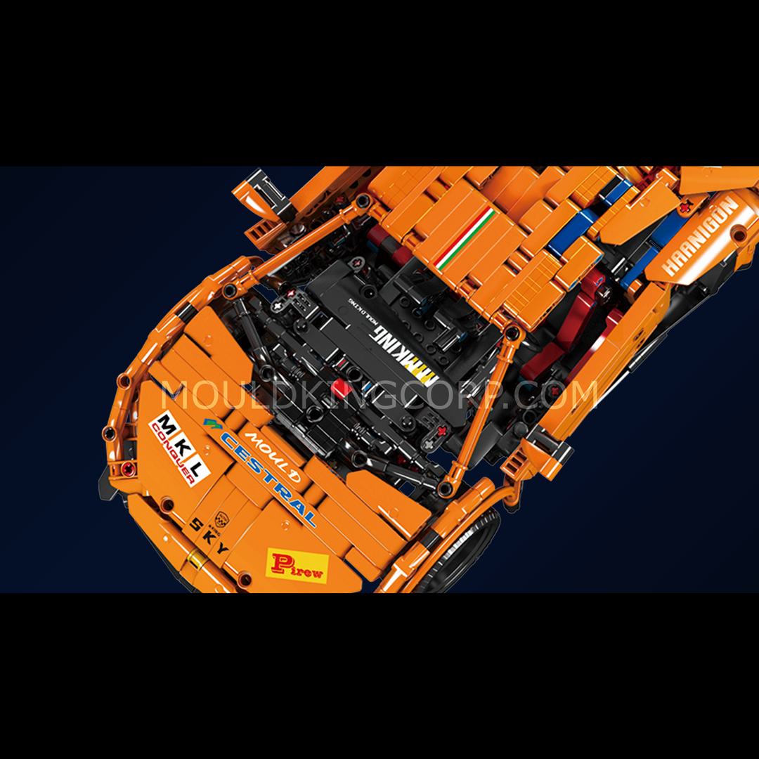 MOULD KING 13177 Italian Bull SVJ Remote Controlled Car Building Set | 1,608 PCS