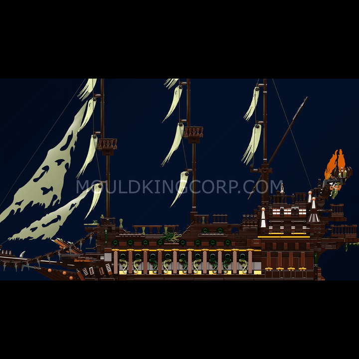 Mould King 13197 Der Fliegende Holländer Privatschiff Modellbausatz | 4.364 Teile