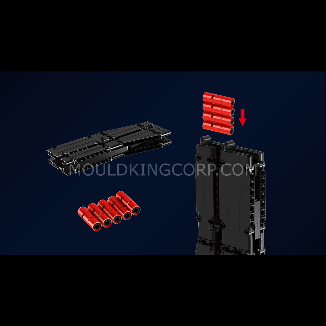 Fusil à construire MOULD KING 14005S QBZ-95 | 874 CPS