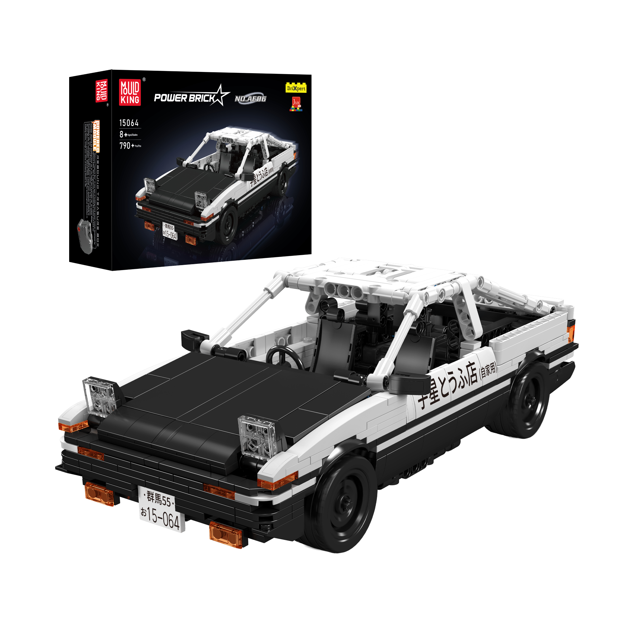 Mould King 15064 AE86 Racing Car Building Model Set | 790 Pcs Mould King 15064 AE86 Racing Car Building Model Set | 790 Pcs